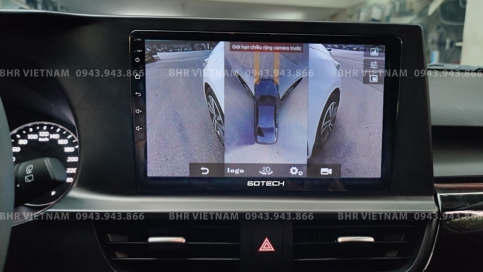 Màn hình Gotech GT360 Plus liền camera 360 Kia Seltos 2020 - nay
